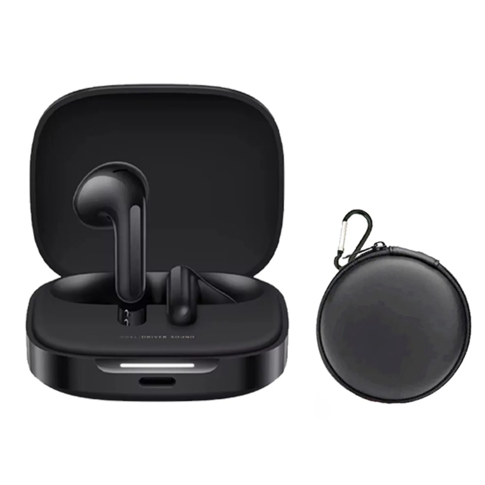 AUDÍFONOS BLUETOOTH XIAOMI REDMI BUDS 7S BT54 NEGRO Y ESTUCHE - 1