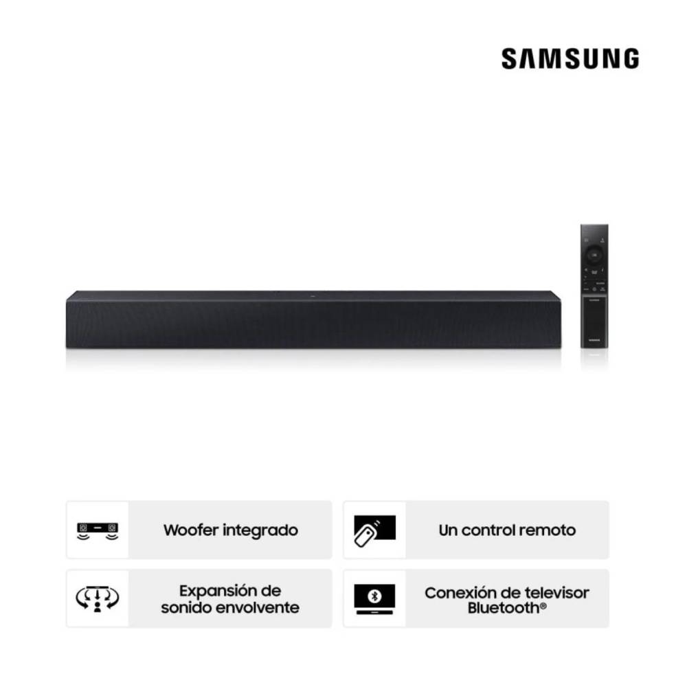 SOUNDBAR SAMSUNG 2.0 CH HW-B400F 40 WATTS - 1