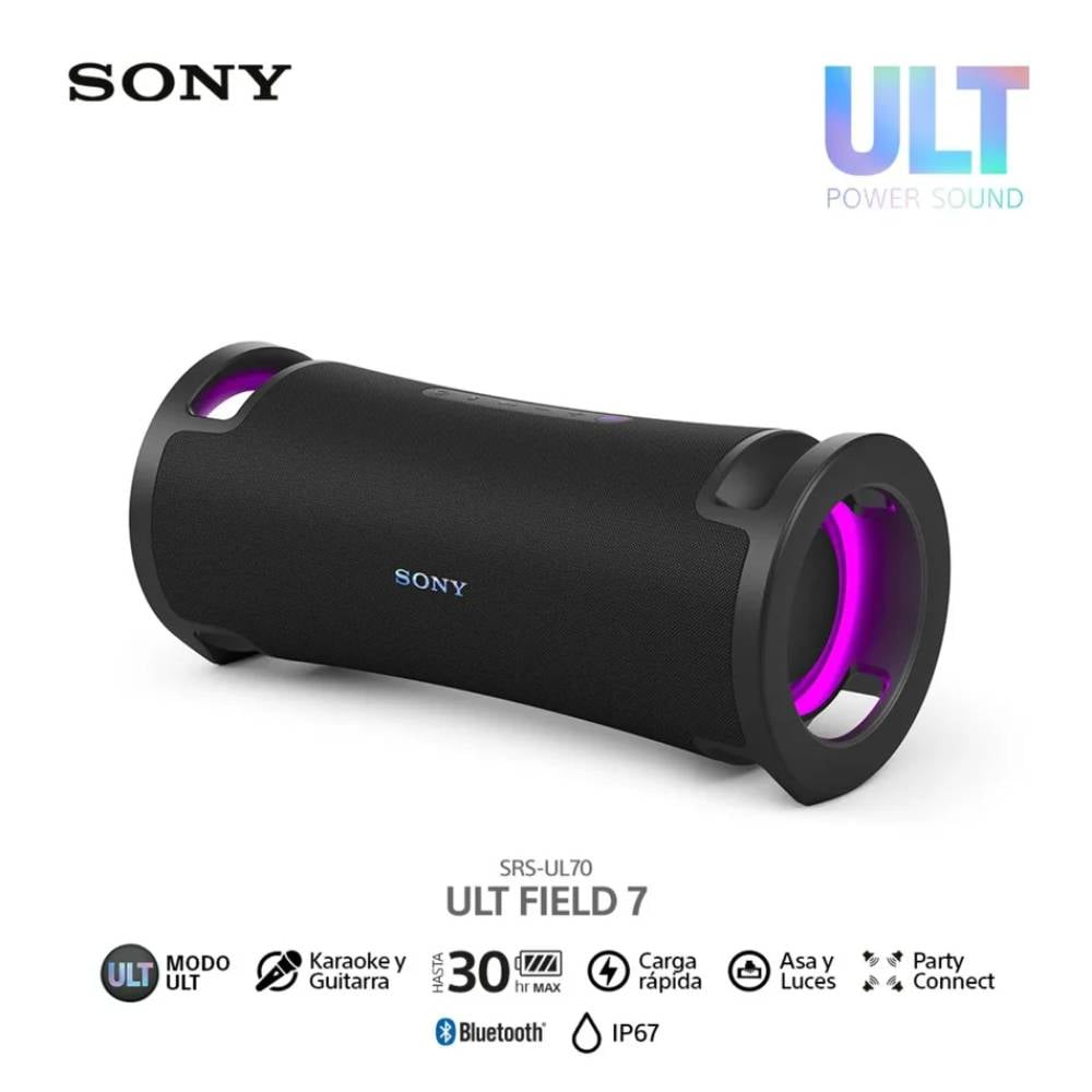 SONY PARLANTE BLUETOOTH SRS-ULT70 PARA FIESTAS ULT FIELD 7 - 1