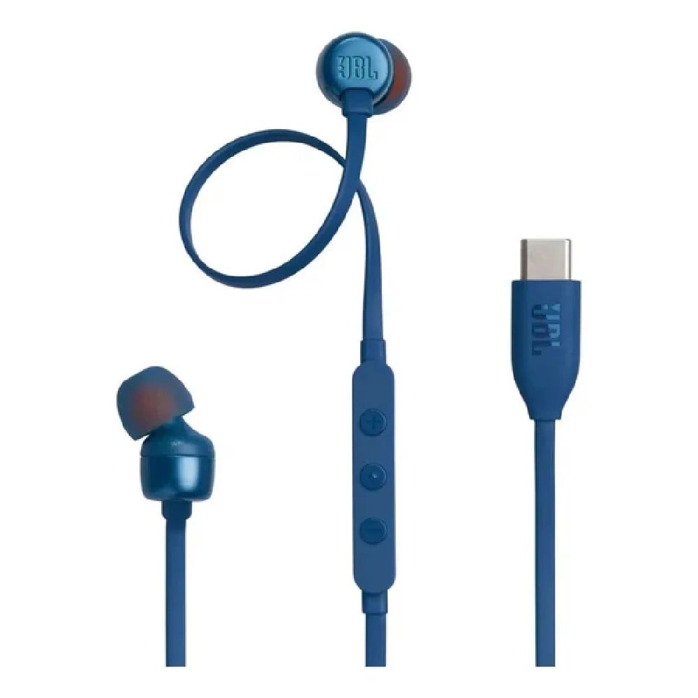 JBL AUDIFONOS USB-C HI-RES EXTRA BASS + ECUALIZADOR TUNE 310C AZUL - 2