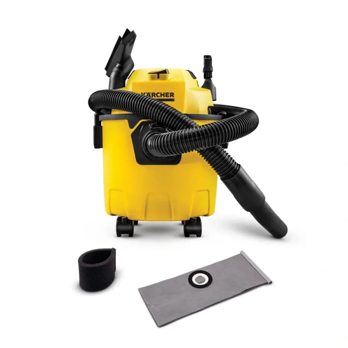ASPIRADORA DE POLVO Y AGUA WDL1 1000W 10L KARCHER - 2