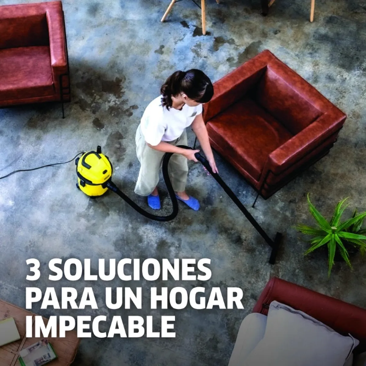 ASPIRADORA DE POLVO Y AGUA WDL1 1000W 10L KARCHER - 5