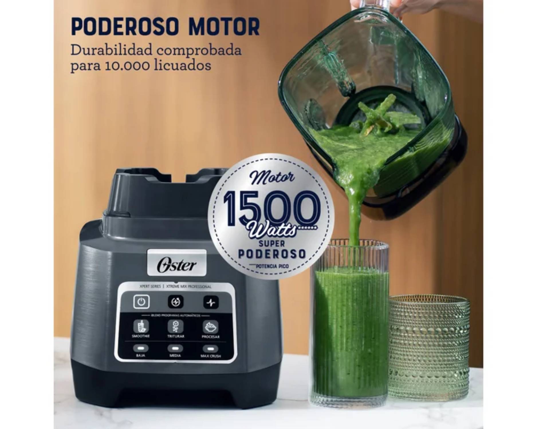 LICUADORA PROFESIONAL OSTER XTREME MIX BLSTXPGBW - 3