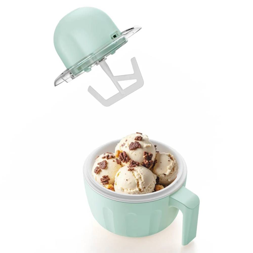 MÁQUINA DE HELADOS PORTÁTIL RECCO - VERDE - 1