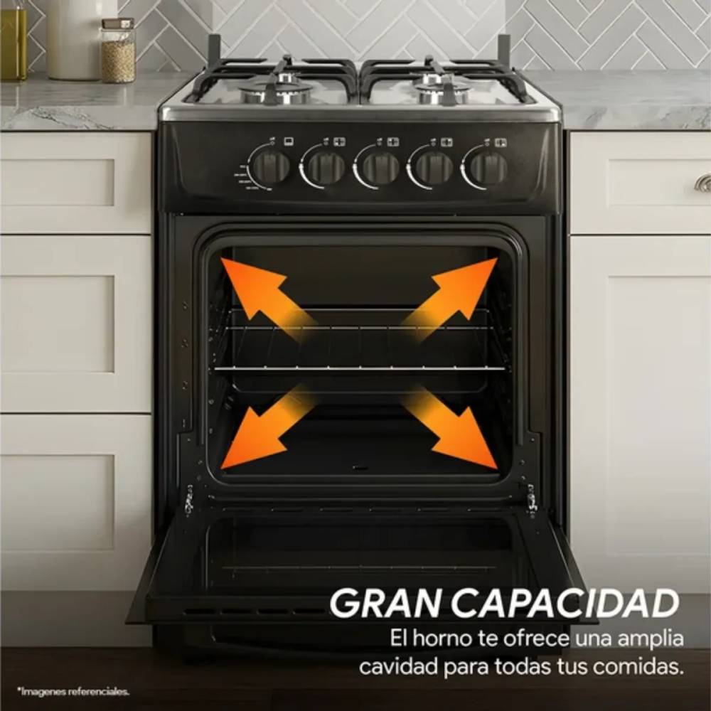 COCINA A GAS MIRAY ANIS PLUS GLP 4 HORNILLAS - 5