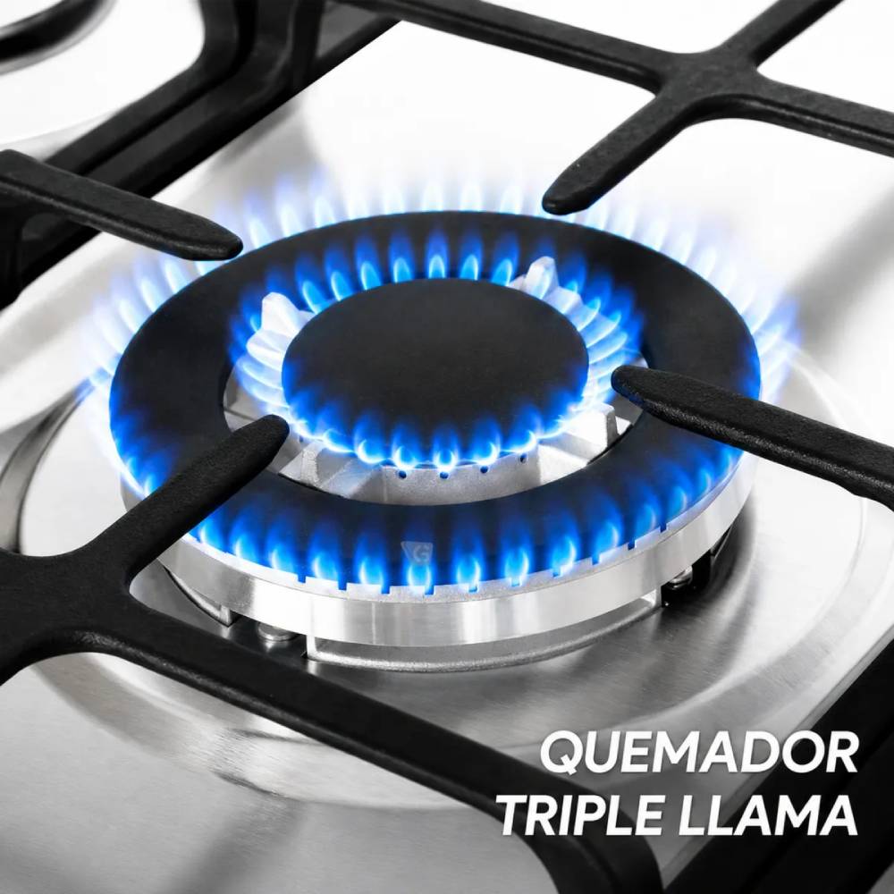 COCINA A GAS MIRAY GIRASOL PLUS GLP 5 HORNILLAS DISPONIBLE A GLP - 6