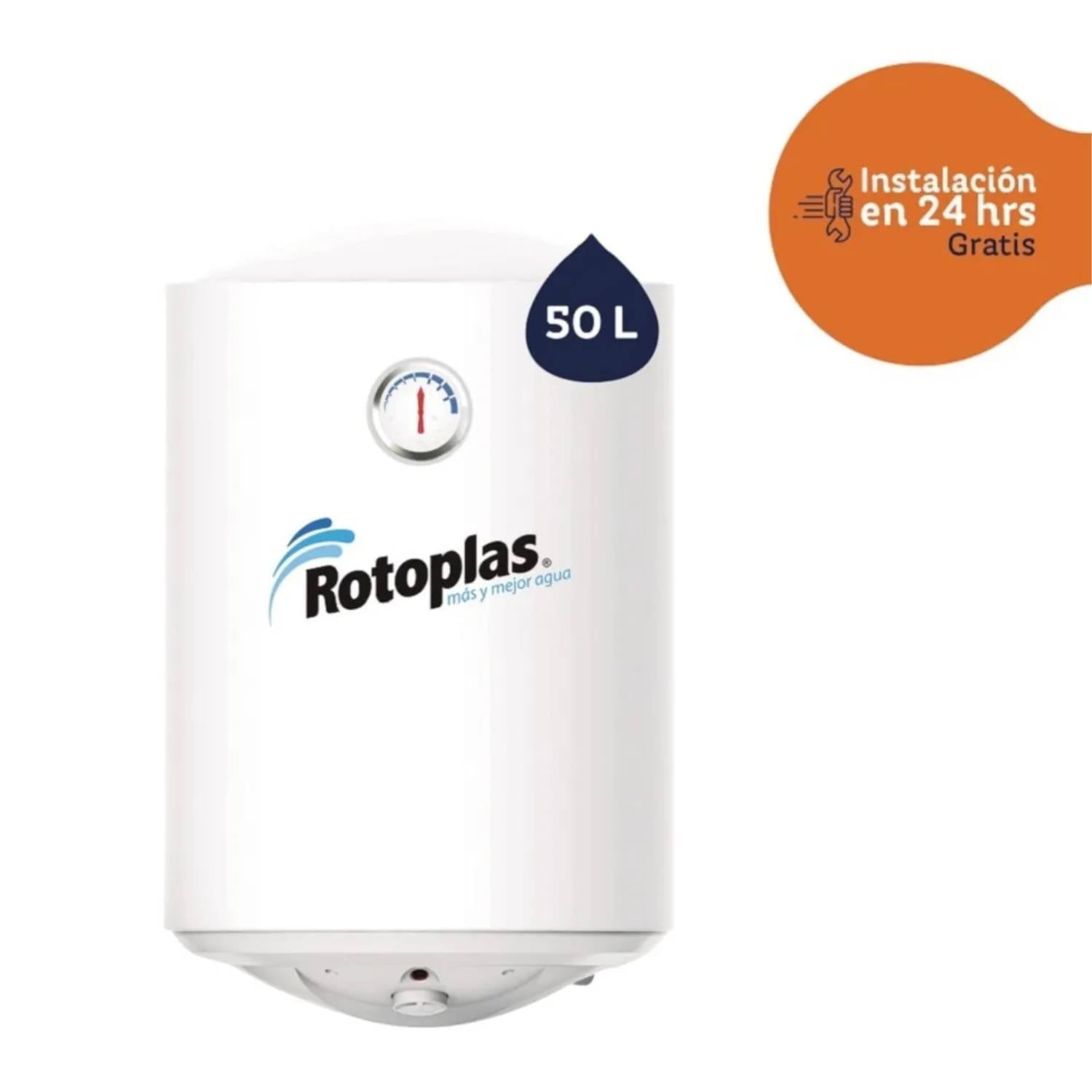 TERMA ELÉCTRICA ROTOPLAS DURATERMA 50 LITROS - 1