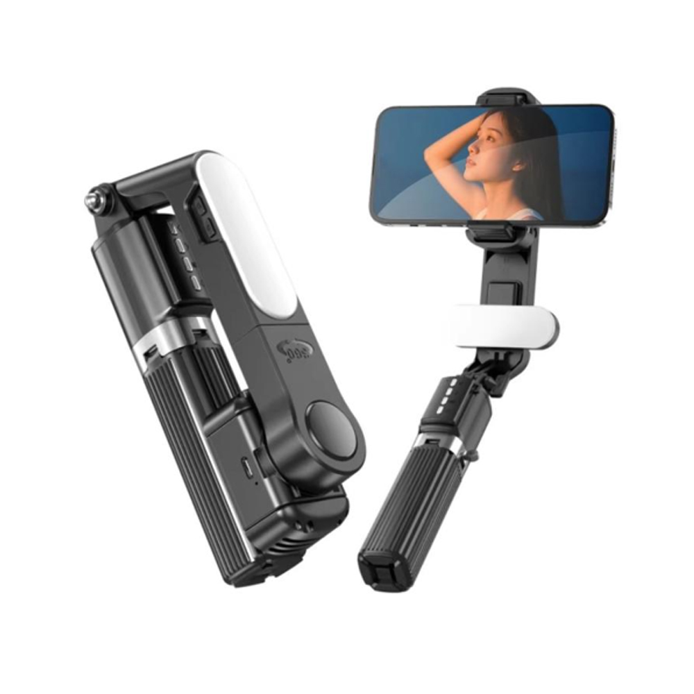 SELFIE STICK ESTABILIZADOR MULTIFUNCIONAL CON CONTROL BLUETOOTH Y LUCES LED RGB 102 CM - 5