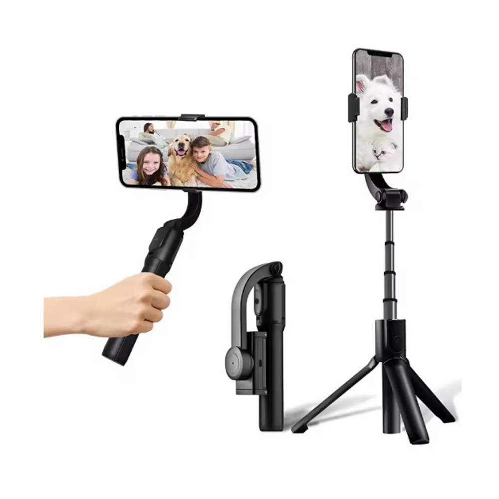 ESTABILIZADOR GIMBAL MULTIFUNCIONAL TRIPODE CON LUZ Y CONTROL BLUETOOTH 59 CM - 2