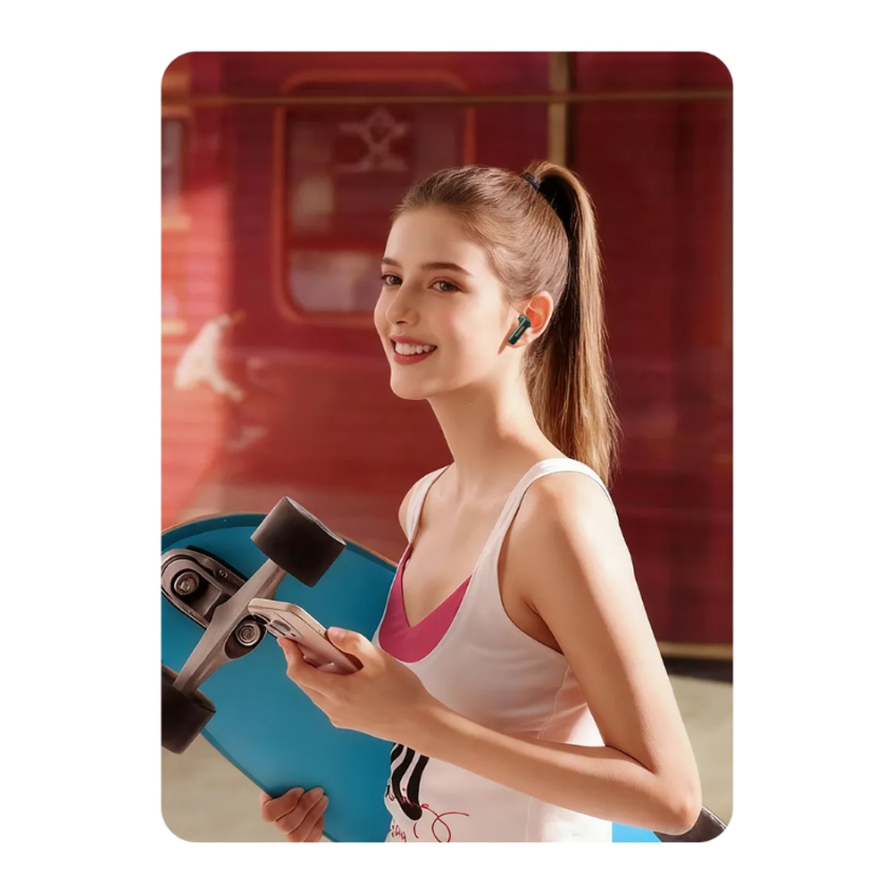 AUDÍFONOS BLUETOOTH TRANYOO T-M01 DE GOMA | EXTRA BASS | SONIDO ENVOLVENTE - 2