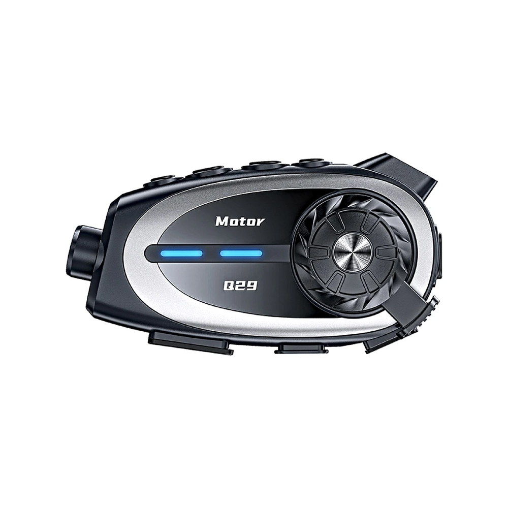 CÁMARA PARA CASCO MOTO BLUETOOTH 5.4 INTERCOMUNICADOR HD 1080P IPX6 - 8