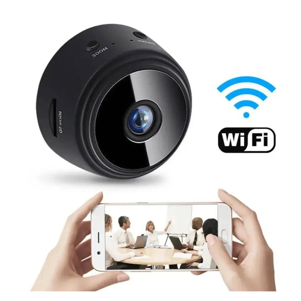 MINI CAMARA SEGURIDAD HD TIPO CÁMARA ESPÍA VIGILANCIA IP SENSOR - 1