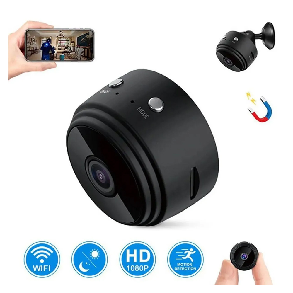 MINI CAMARA SEGURIDAD HD TIPO CÁMARA ESPÍA VIGILANCIA IP SENSOR - 5