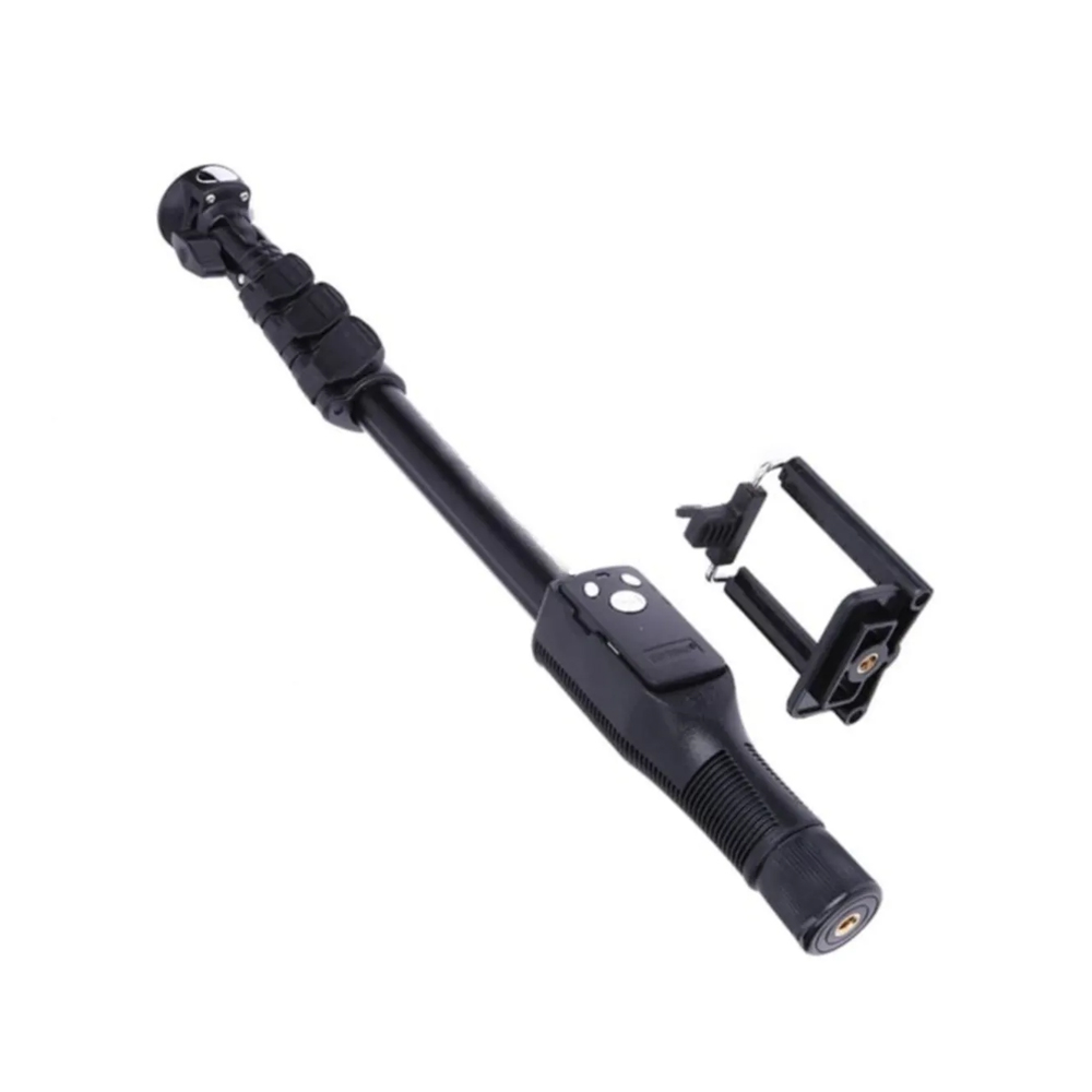 BRAZO SELFIE STICK 1 METRO PARA CELULAR CON CONTROL REMOTO BLUETOOTH IOS ANDROID - 2