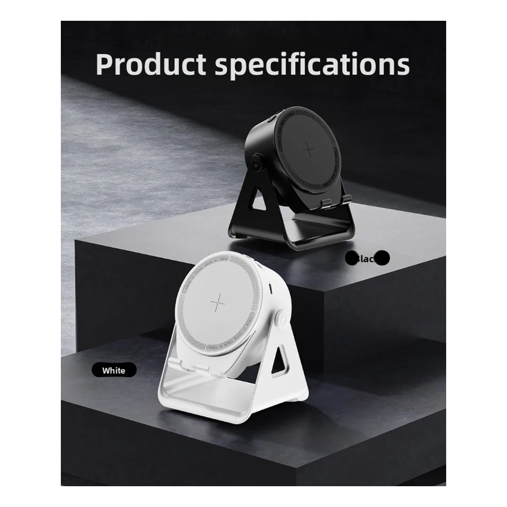 SOPORTE DE CELULAR CON INDUCCIÓN DE AUDIO POTENCIA SONIDO BLUETOOTH 5.3 - 9