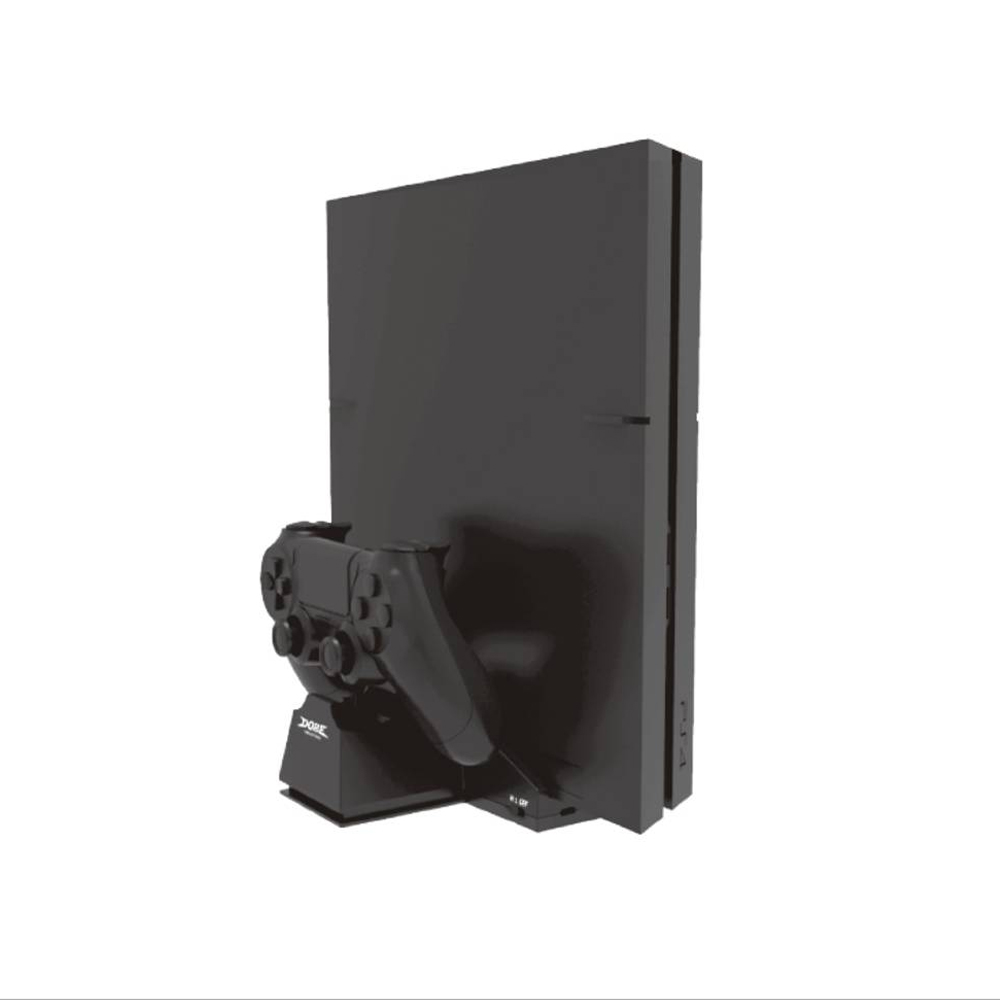 BASE DE CARGA SOPORTE DE CONSOLA Y VENTILADOR PARA PLAY STATION 4 PS4 - 7