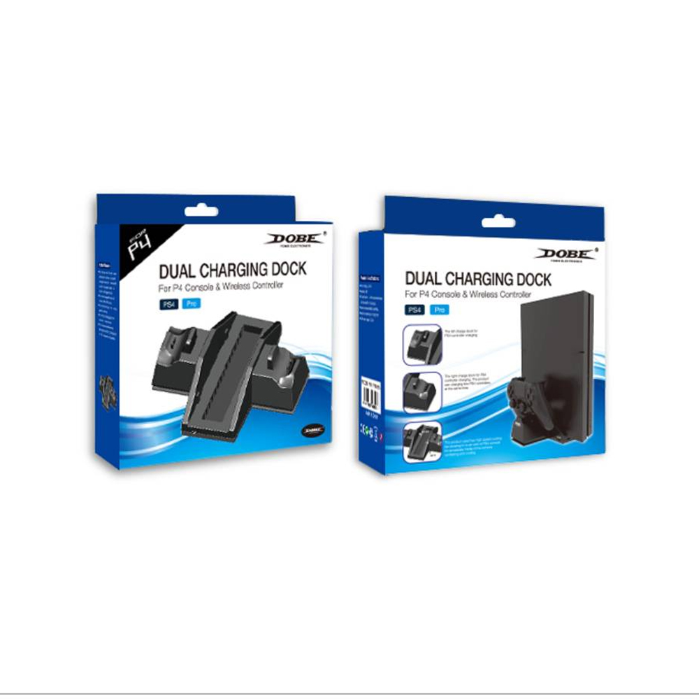 BASE DE CARGA SOPORTE DE CONSOLA Y VENTILADOR PARA PLAY STATION 4 PS4 - 9