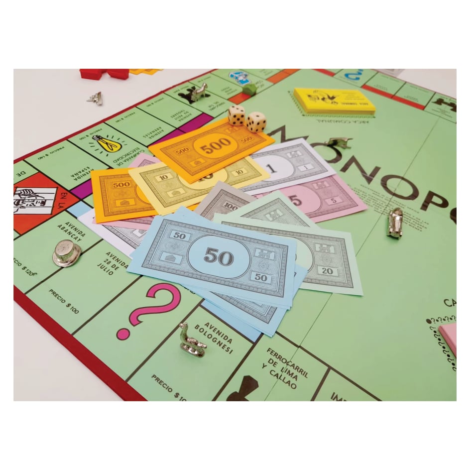 MONOPOLY CALLES DE LIMA 1985 - 3