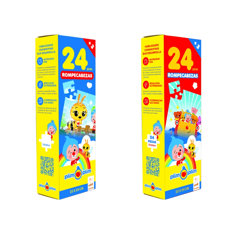 ROMPECABEZAS PACK DE PLIM PLIM - 1