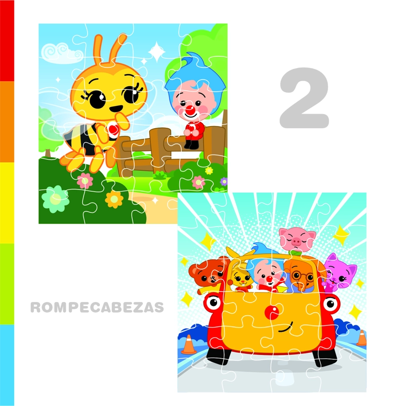 ROMPECABEZAS PACK DE PLIM PLIM - 2