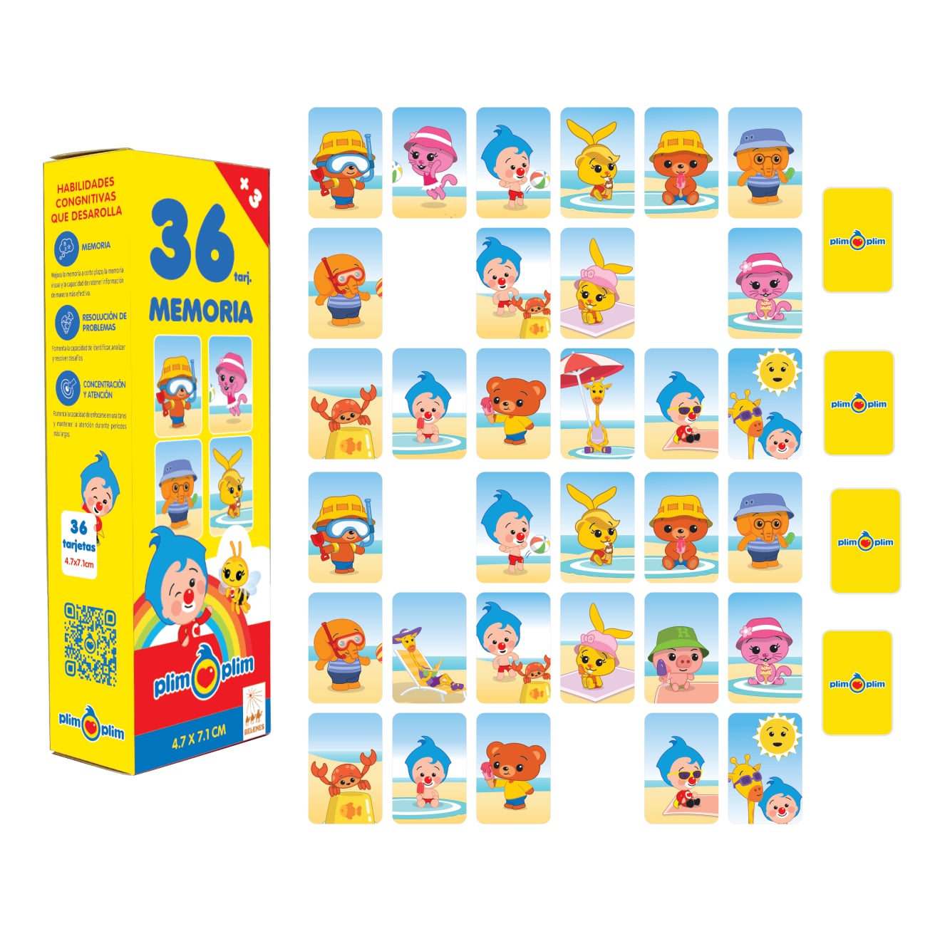 JUEGO DE MEMORIA PLIM PLIM - 1