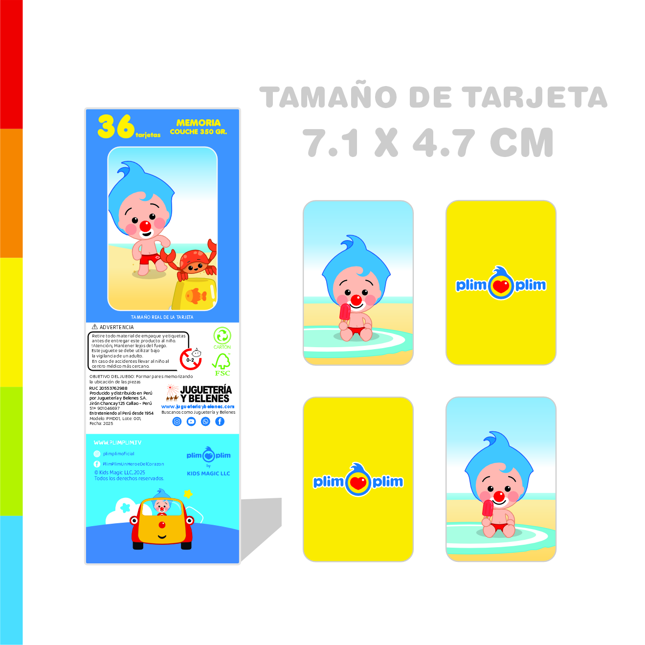 JUEGO DE MEMORIA PLIM PLIM - 3
