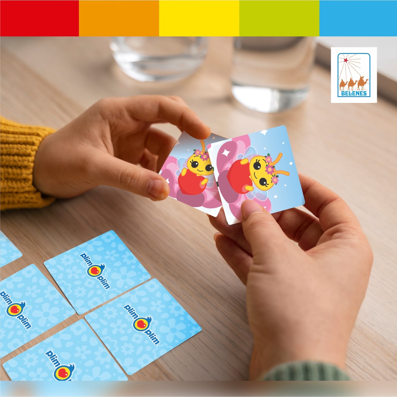 JUEGO DE MEMORIA ABEJITA CHIQUITITA PLIM PLIM - 4