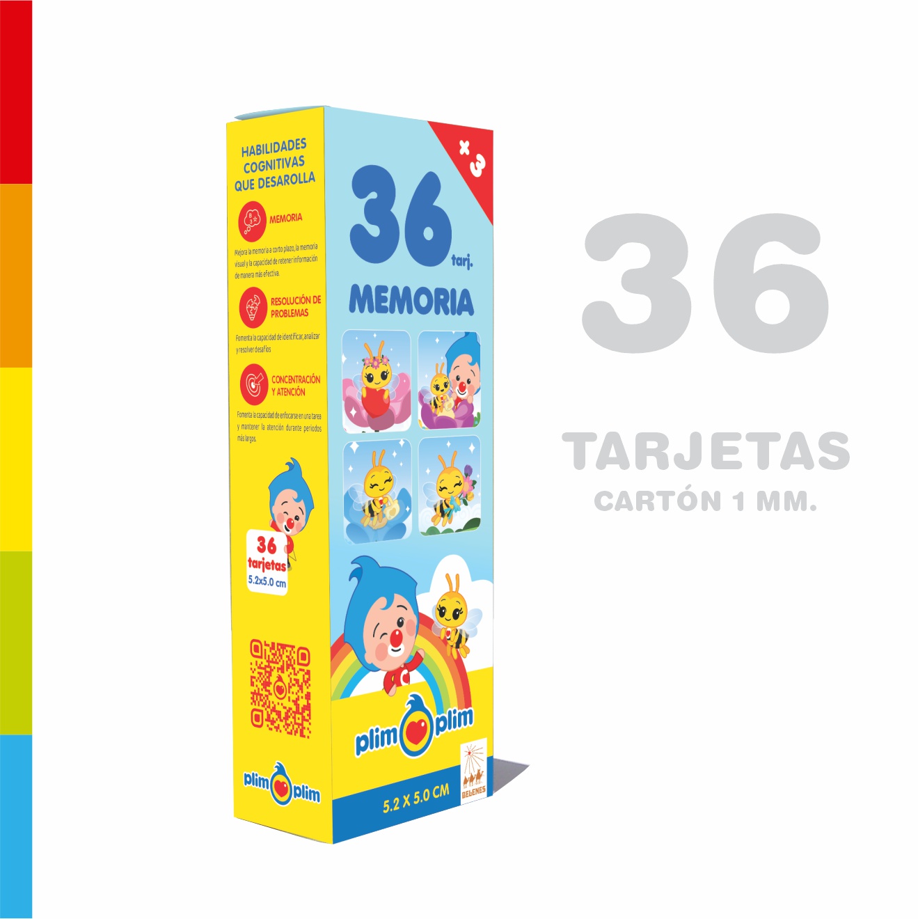 JUEGO DE MEMORIA ABEJITA CHIQUITITA PLIM PLIM - 5