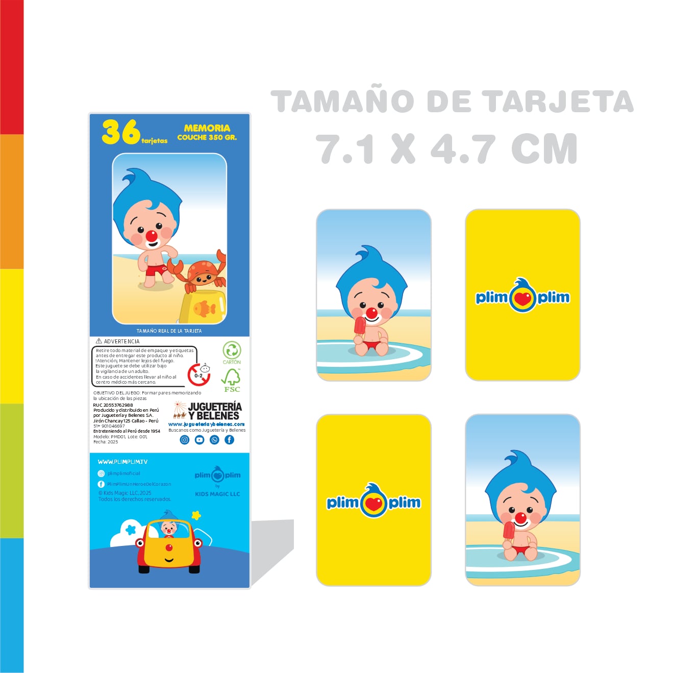 JUEGOS DE MEMORIA PACK DE PLIM PLIM - 4