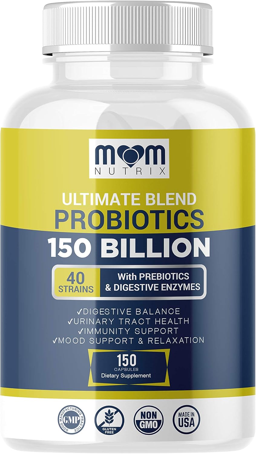 PROBIOTICOS 150 MIL MILLONES CFU 40 CEPAS CON PREBIOTICOS ORGANICOS 150 CAPSULAS - 2