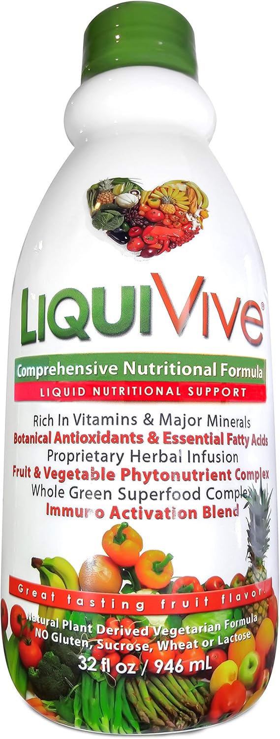 SUPLEMENTO MULTIVITAMÍNICO LÍQUIDO LIQUIVIVE 946 ML - 1
