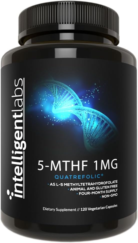 -MTHF 1 MG (QUATREFOLIC®) INTELLIGENT LABS – METILFOLATO ACTIVO DE ALTA BIODISPONIBILIDAD - 2