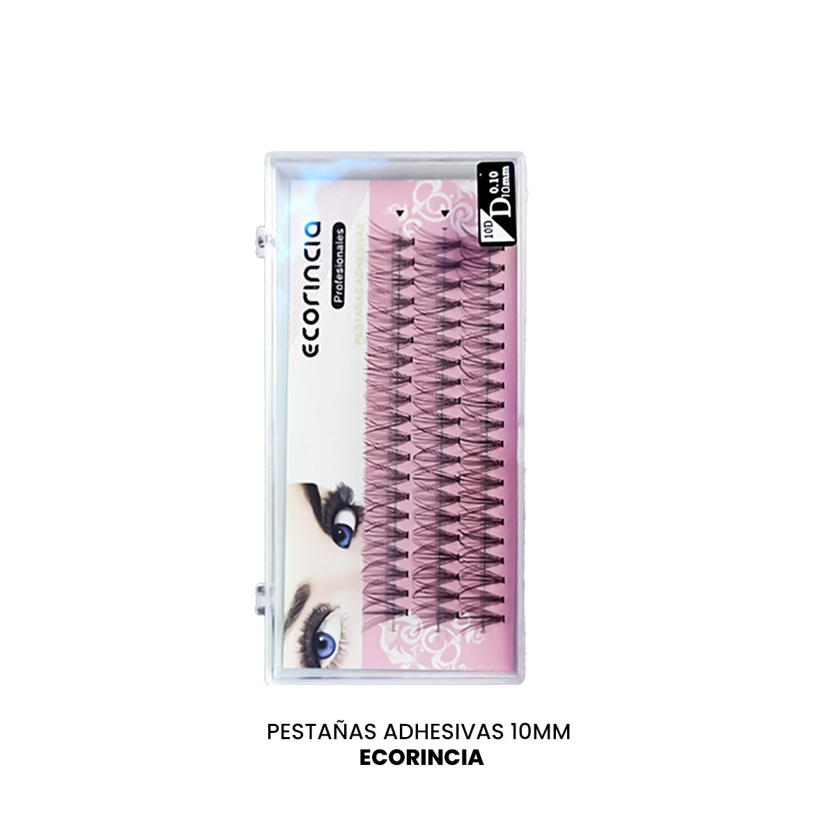 PESTAÑAS ADHESIVAS 10MM - ECORINCIA - 2