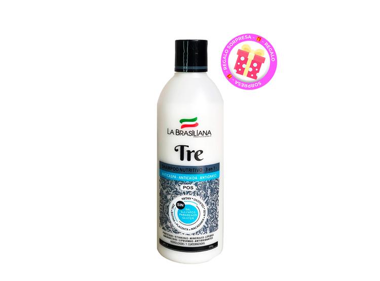 SHAMPOO TRE - POS 500GR - LA BRASILIANA + REGALO - 1