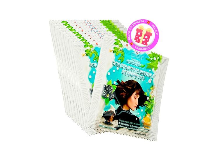 SHAMPOO MEDIUM BROWN DEXE 25ML X 10+ REGALO - 1