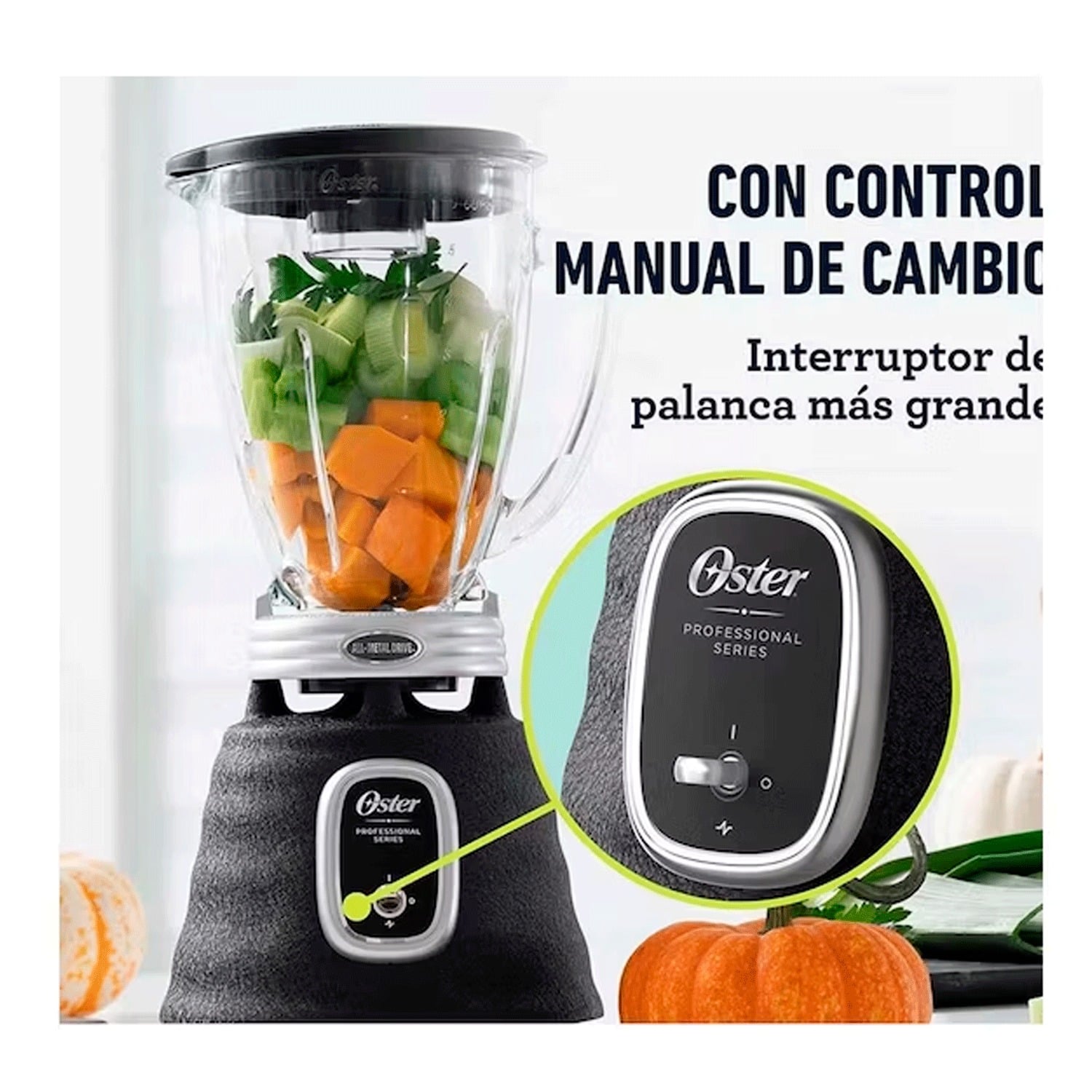 LICUADORA OSTER BLSTBPST SERIE PROFESIONAL 700W NEGRO - 3