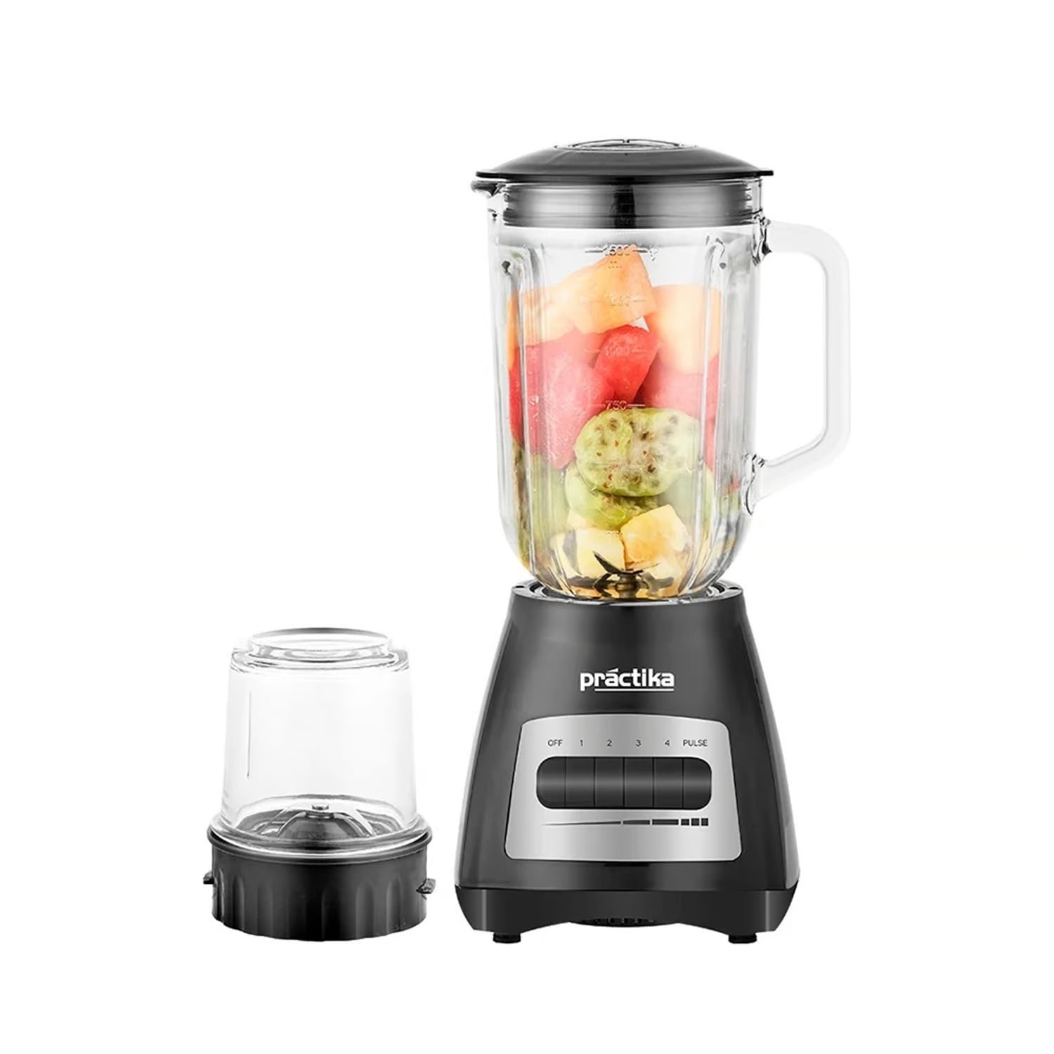 LICUADORA DE 1.5 LTS DE 4 VEL Y PULSO PRACTIKA BLW-450 450 W - 1