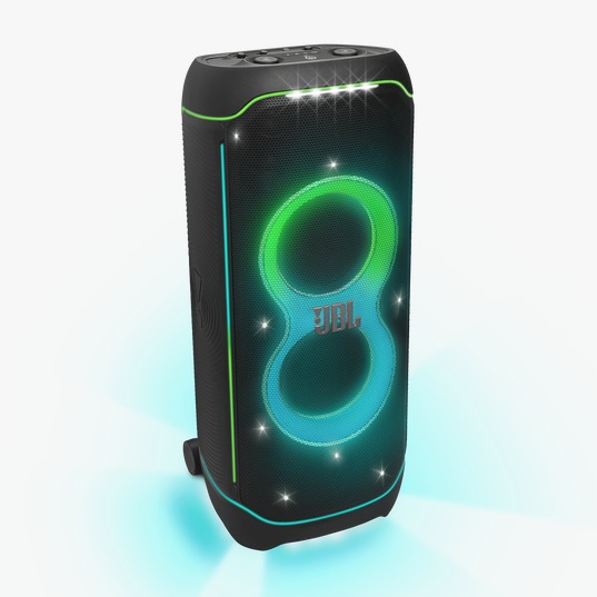 PARLANTE JBL BLUETOOTH WIFI PARTYBOX ULTIMATE LUCES DINAMICAS 1100W NEGRO - 1