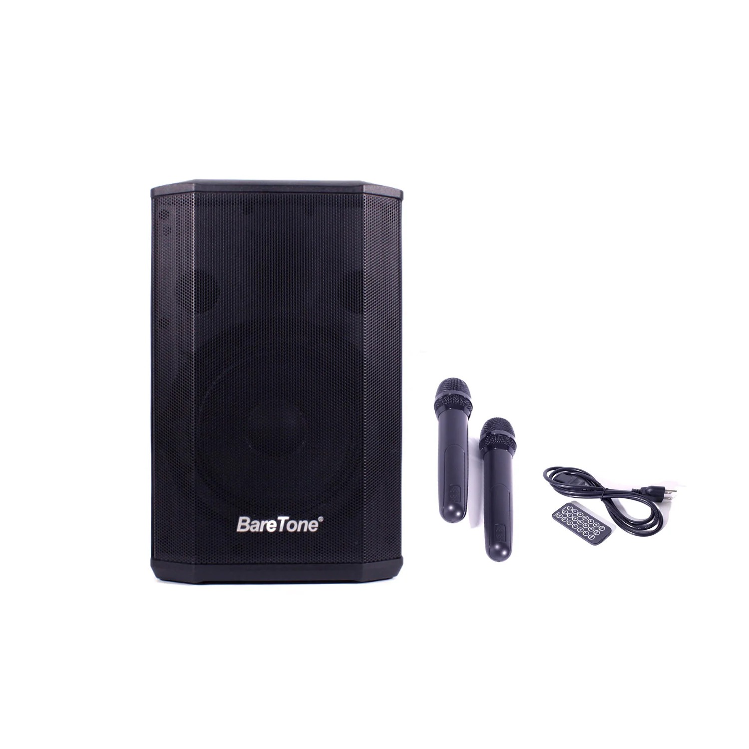 PARLANTE PROFESIONAL BARETONE MAX-B8 CON BATERÍA, USB, BT 2 KARAOKE 100W - 1