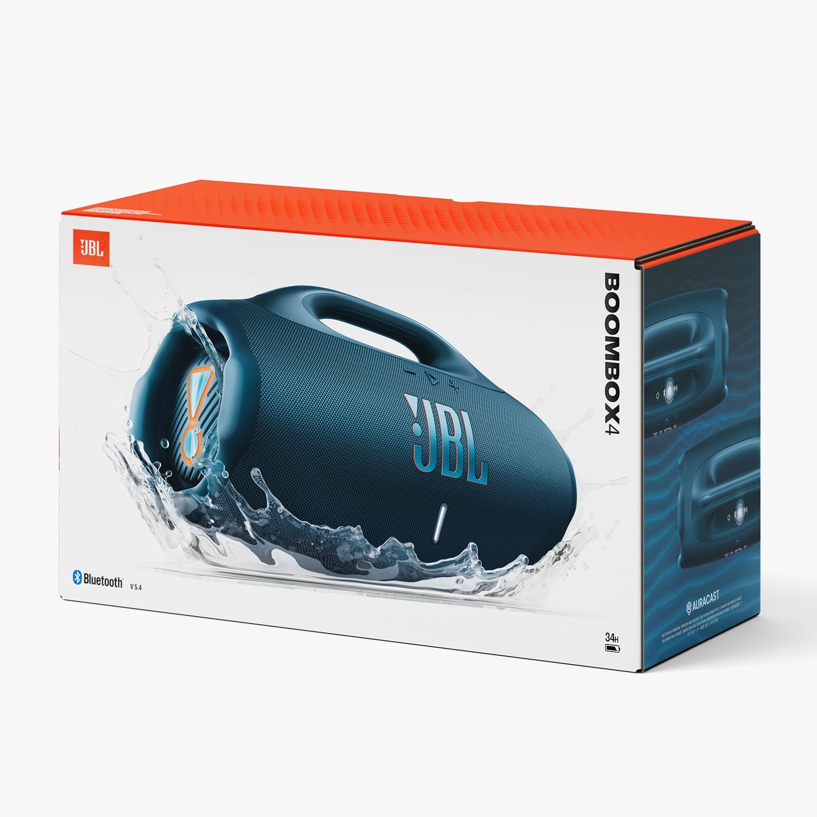 PARLANTE BLUETOOTH JBL BOOMBOX 4 AZUL IP68 210W 28H - 5