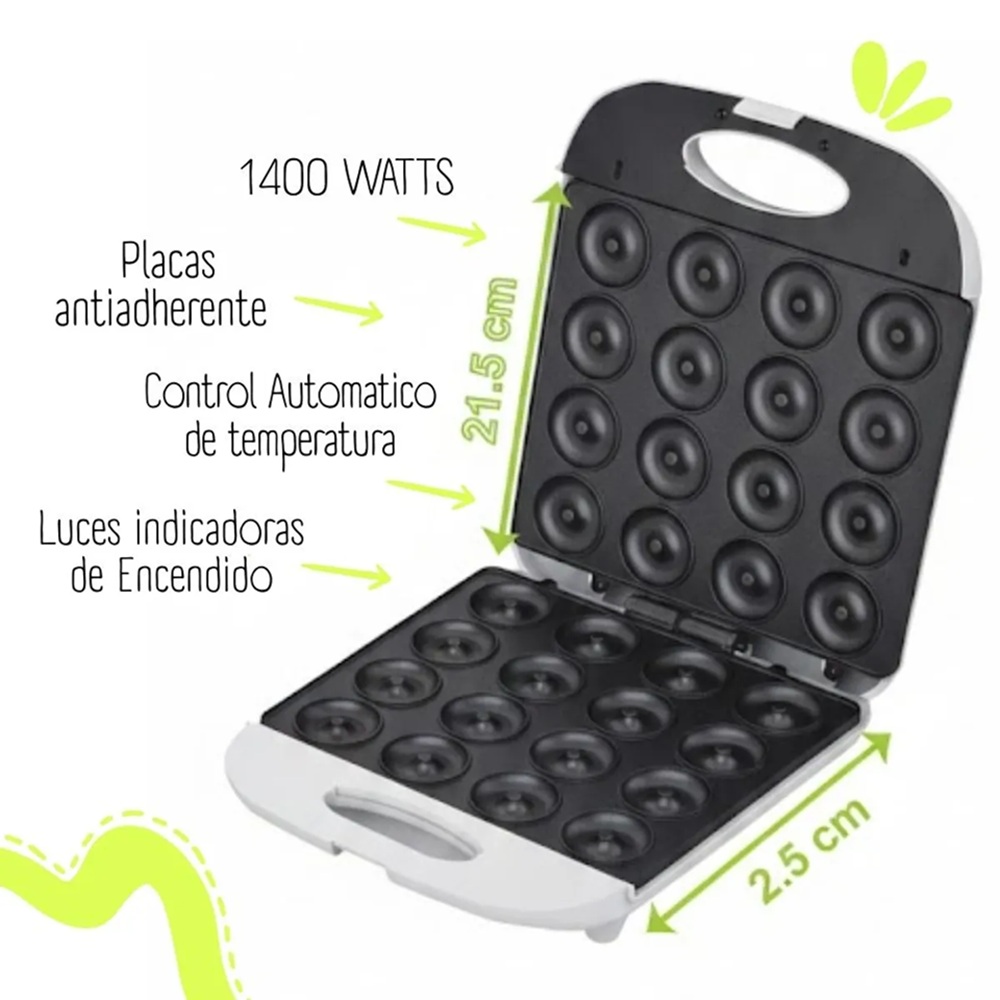 MAQUINA PARA HACER DONAS BOSSKO DE 16 UNIDADES - BK-420DM4 - 2