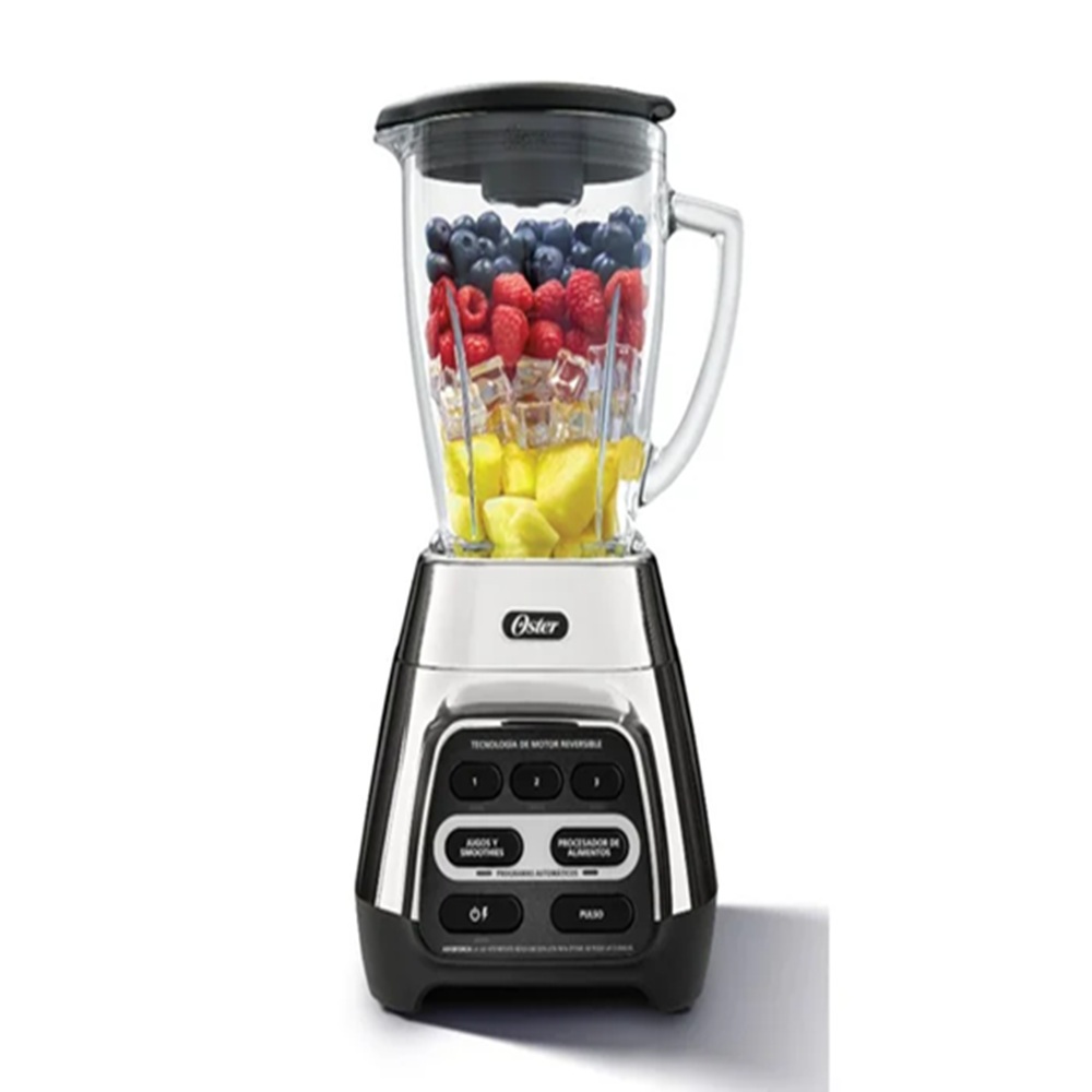 LICUADORA OSTER Y VASO BLEND BLSTPYG1311NBG 1.5 LT - 1000 WATTS - ACERO - 2