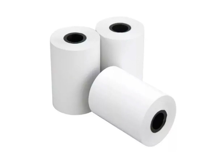 3 ROLLOS ORIGINALES PARA MINI IMPRESORA INALÁMBRICA ( BLANCO ) - 1