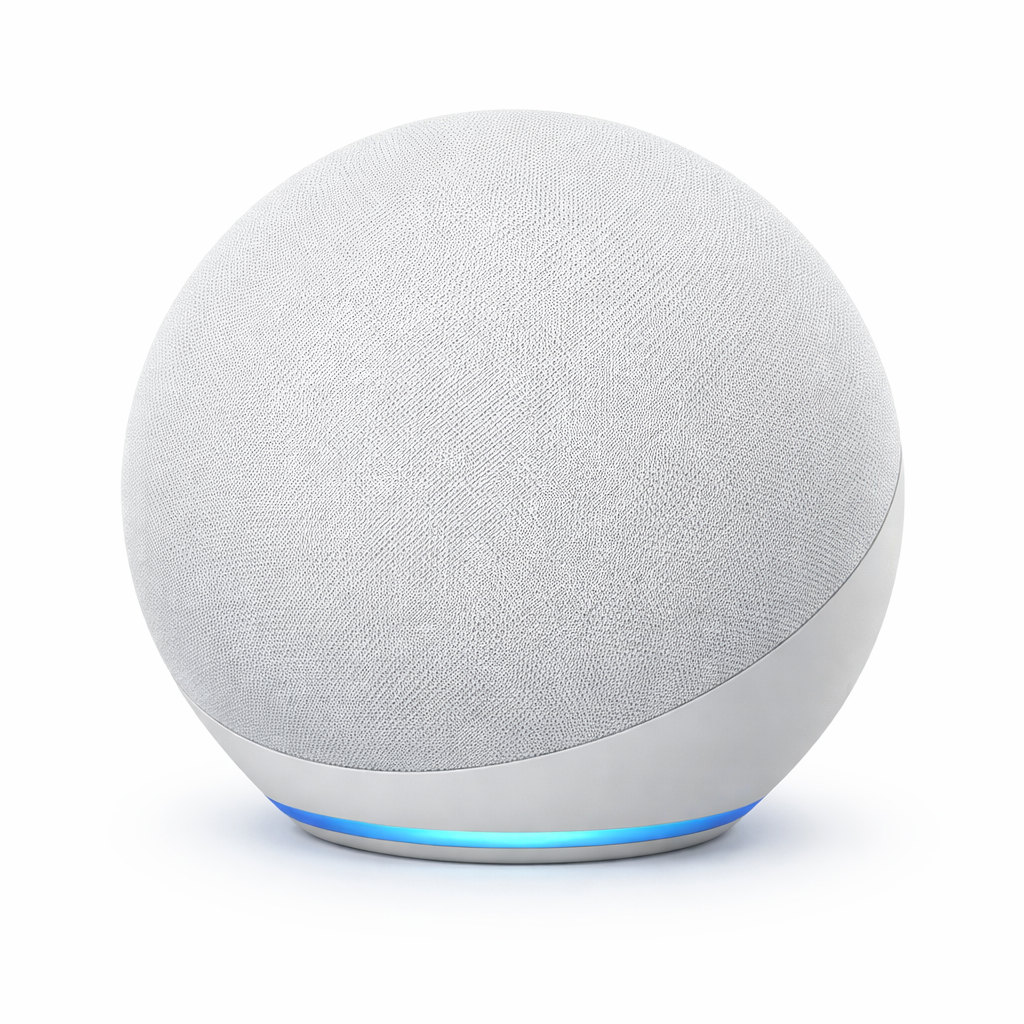 PARLANTE INTELIGENTE ALAXE BLUETOOTH CON COMANDO DE VOZ BLANCO - 1
