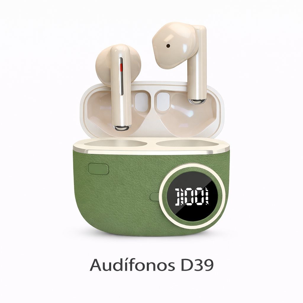 AUDÍFONOS D339 BLUETOOTH VERDE - 2