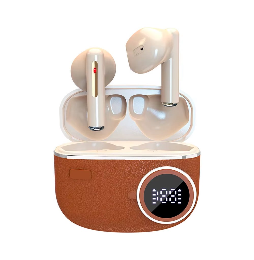 AUDÍFONOS D339 BLUETOOTH MARRON - 1