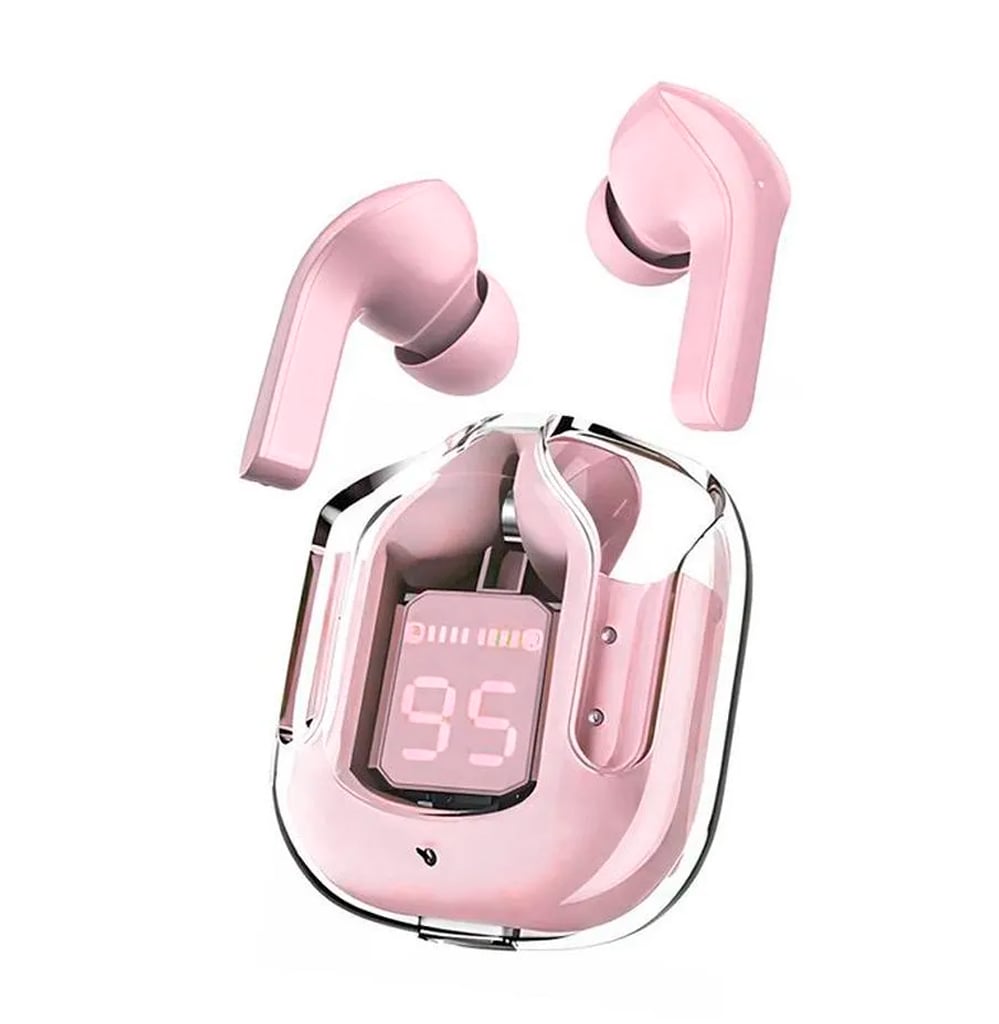 AUDÍFONOS GAMER AIR31 INALÁMBRICOS ROSADO - 1