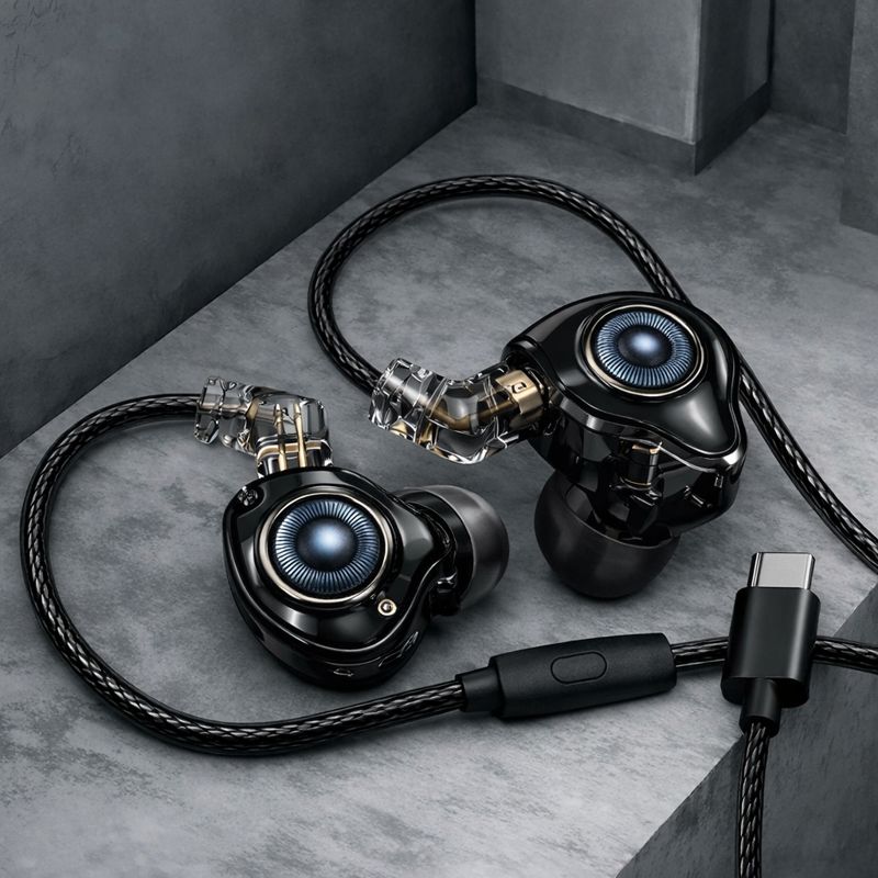 AUDÍFONOS LK - S25 CON MICRÓFONO NEGRO - 1