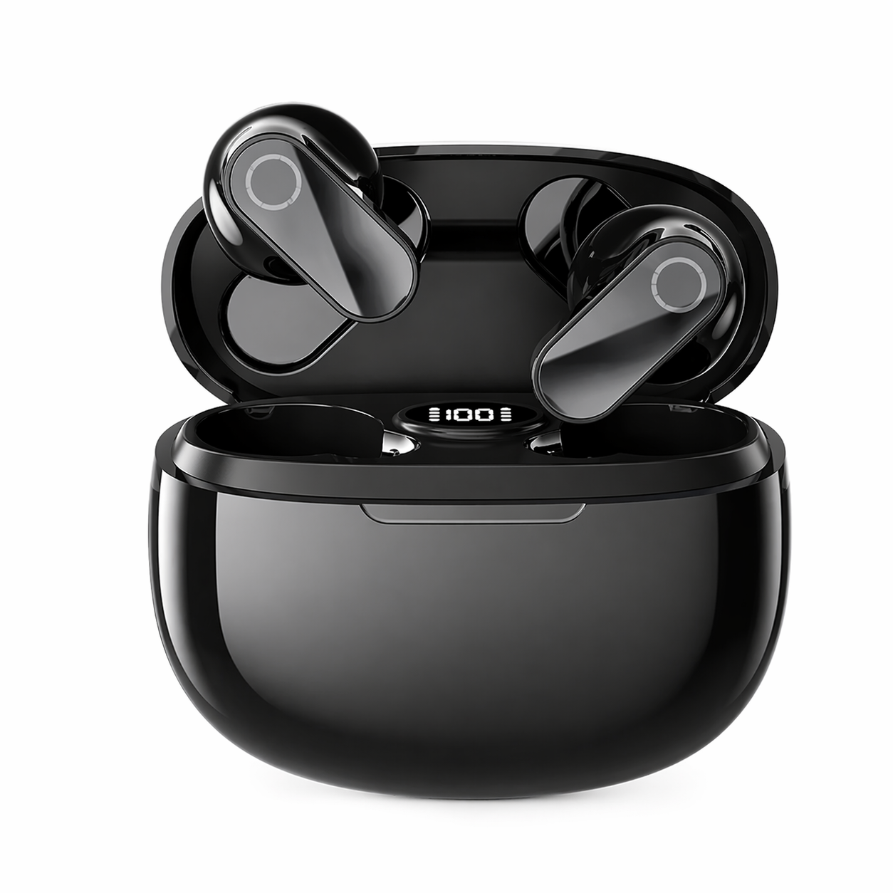 AUDÍFONOS BLUETOOTH B20 CANCELACIÓN ACTIVA DE RUIDO (NEGRO) - 1