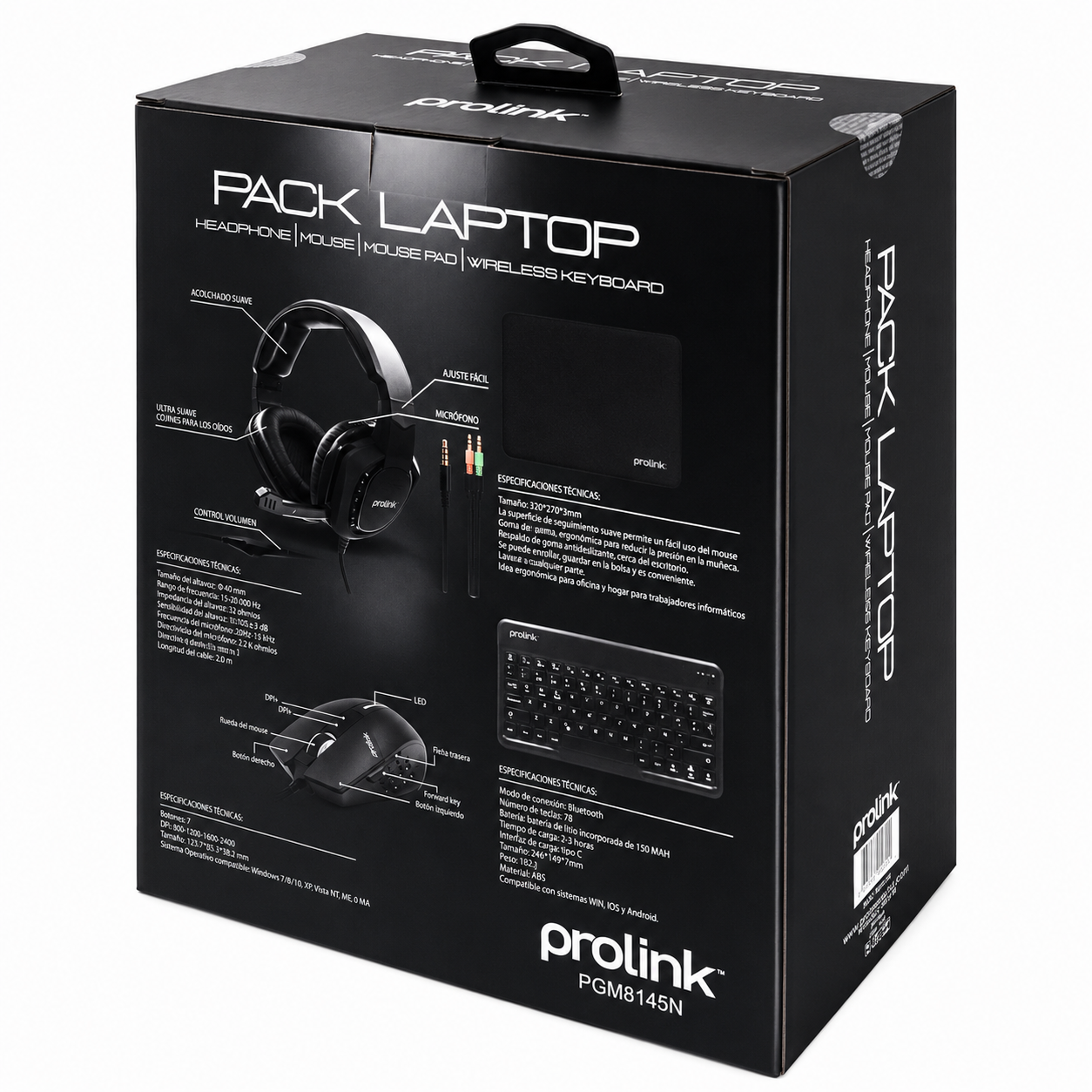 PROLINK PACK LAPTOP NEGRO PGM8145N - 2